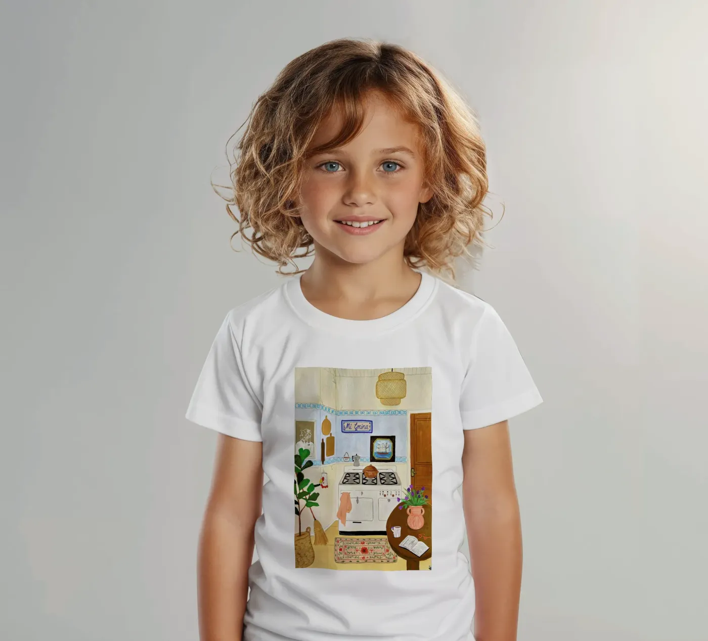 A Simple Kitchen t-shirt bambini da Paloma Kua