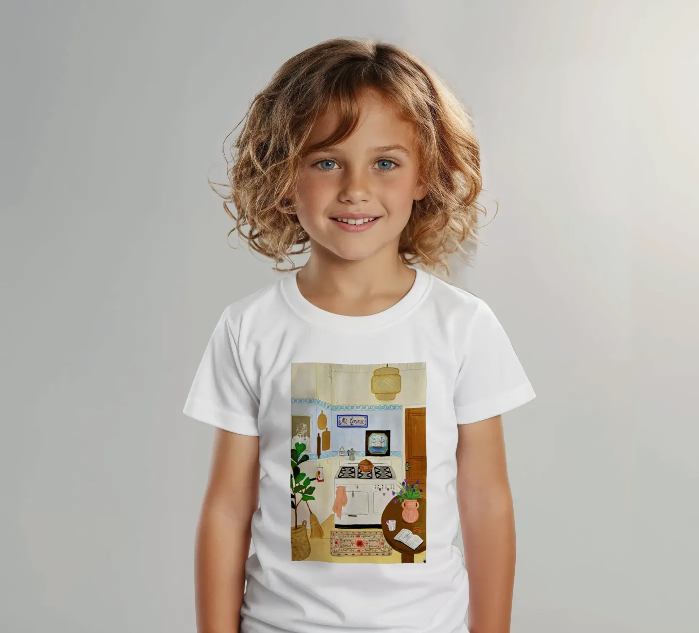 A Simple Kitchen t-shirt bambini da Paloma Kua