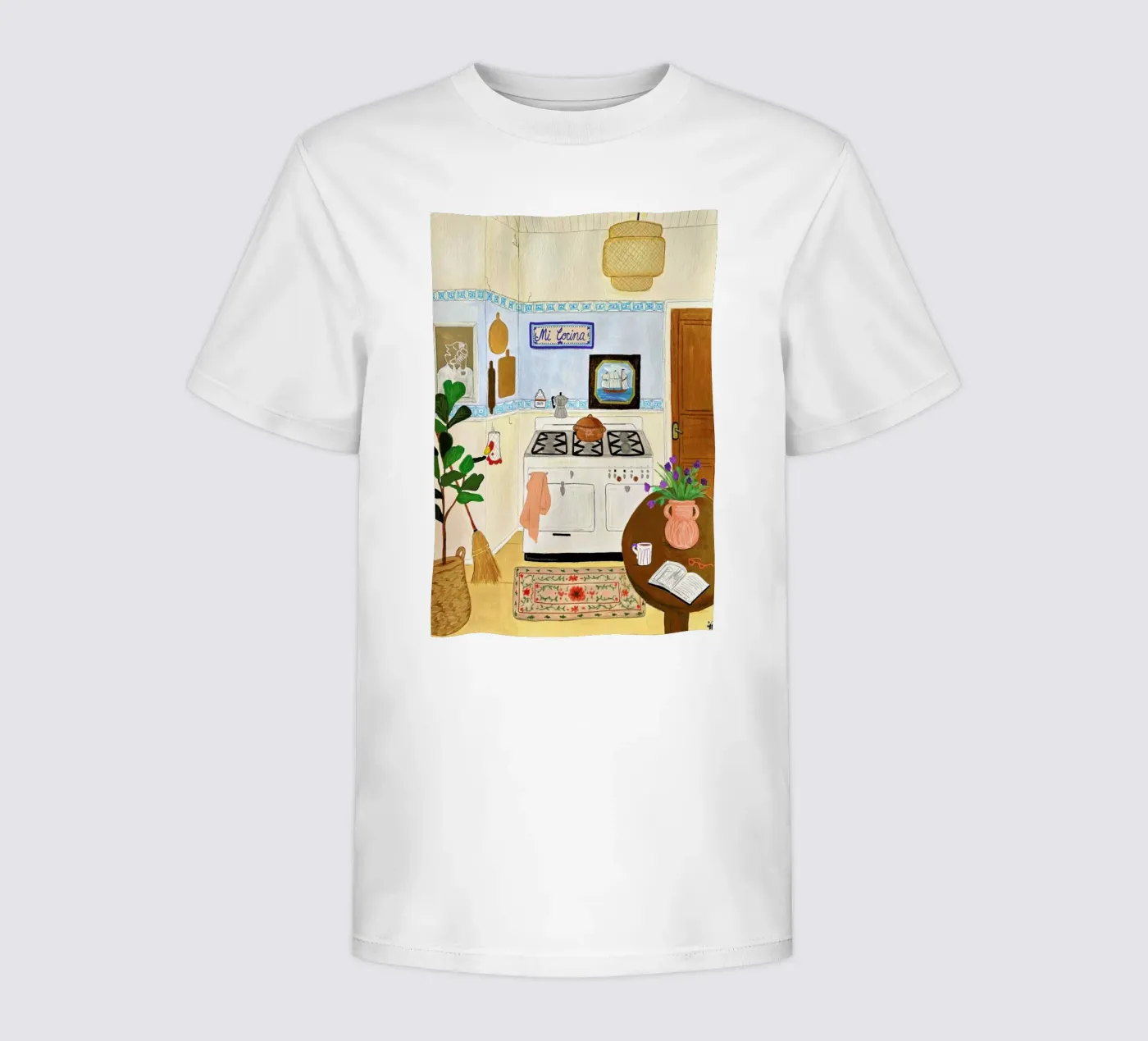 A Simple Kitchen kinder t-shirt van Paloma Kua