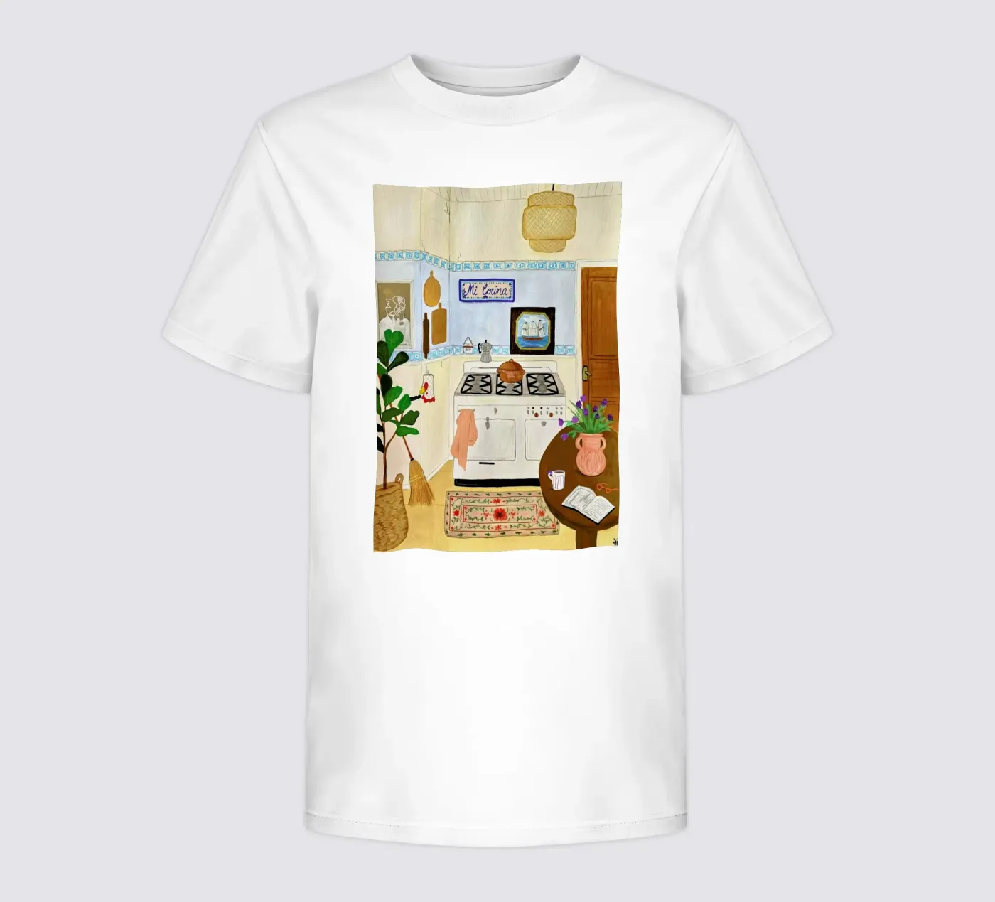 A Simple Kitchen kinder t-shirt van Paloma Kua
