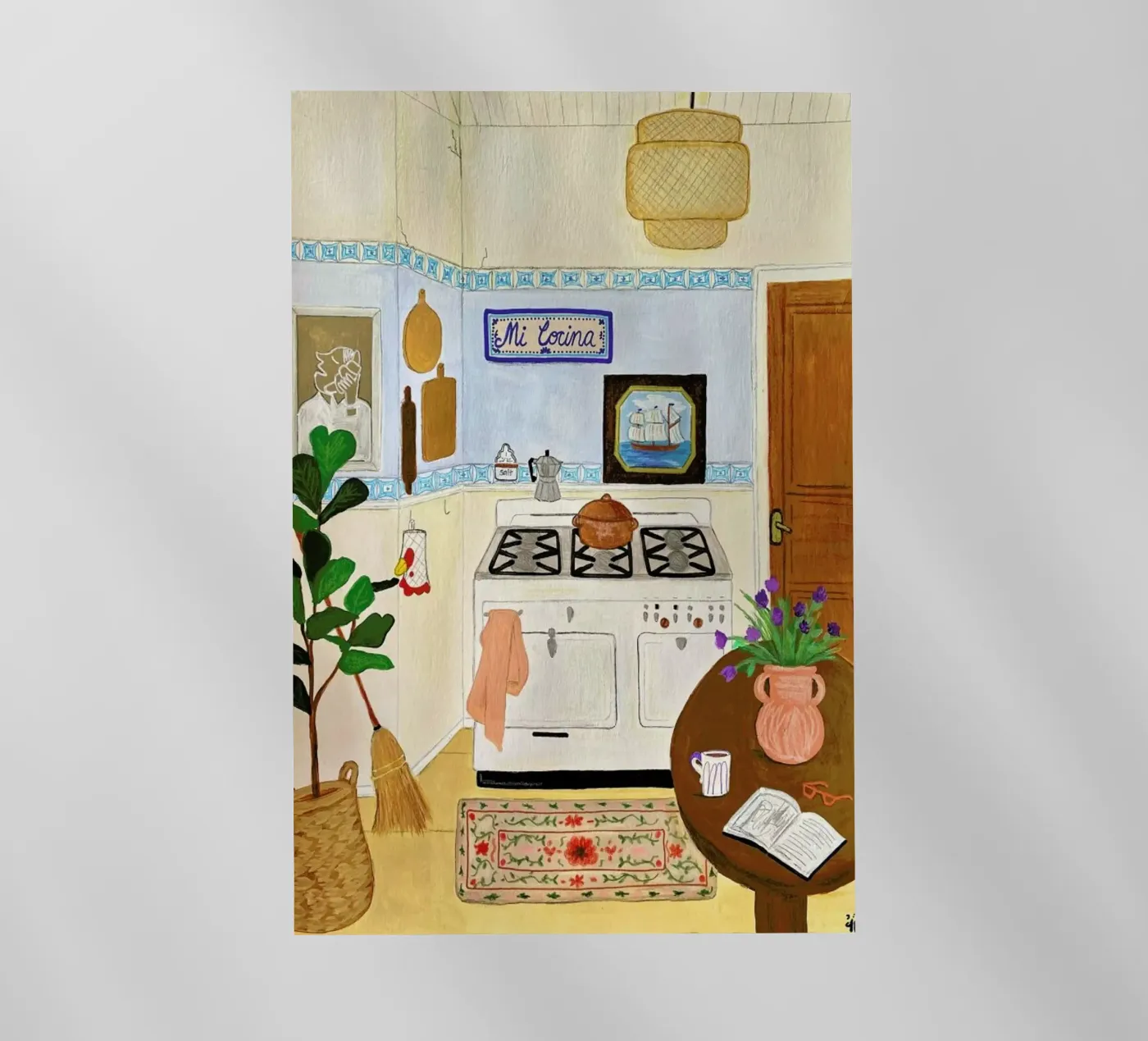 A Simple Kitchen pellicola backlit da Paloma Kua