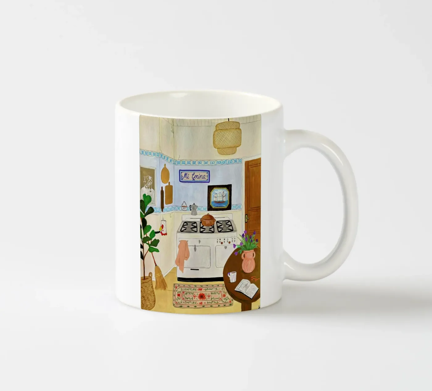 A Simple Kitchen ceramic mug by Paloma Kua