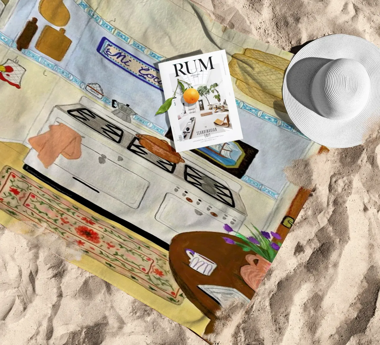 A Simple Kitchen telo mare da Paloma Kua