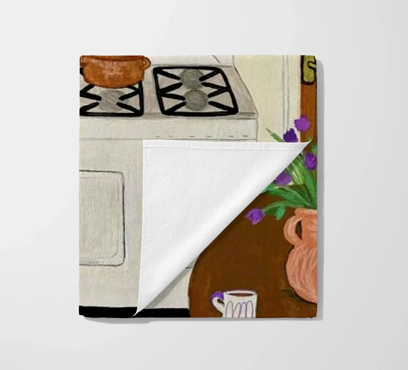 A Simple Kitchen Strandtuch von Paloma Kua
