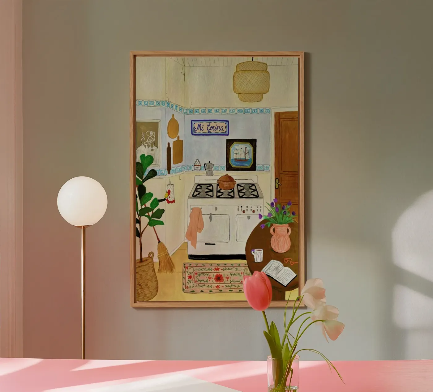 A Simple Kitchen forex plate by Paloma Kua