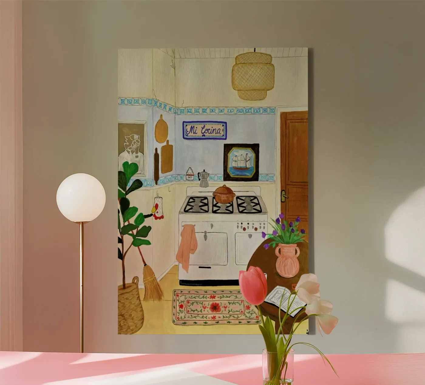 A Simple Kitchen tela da Paloma Kua