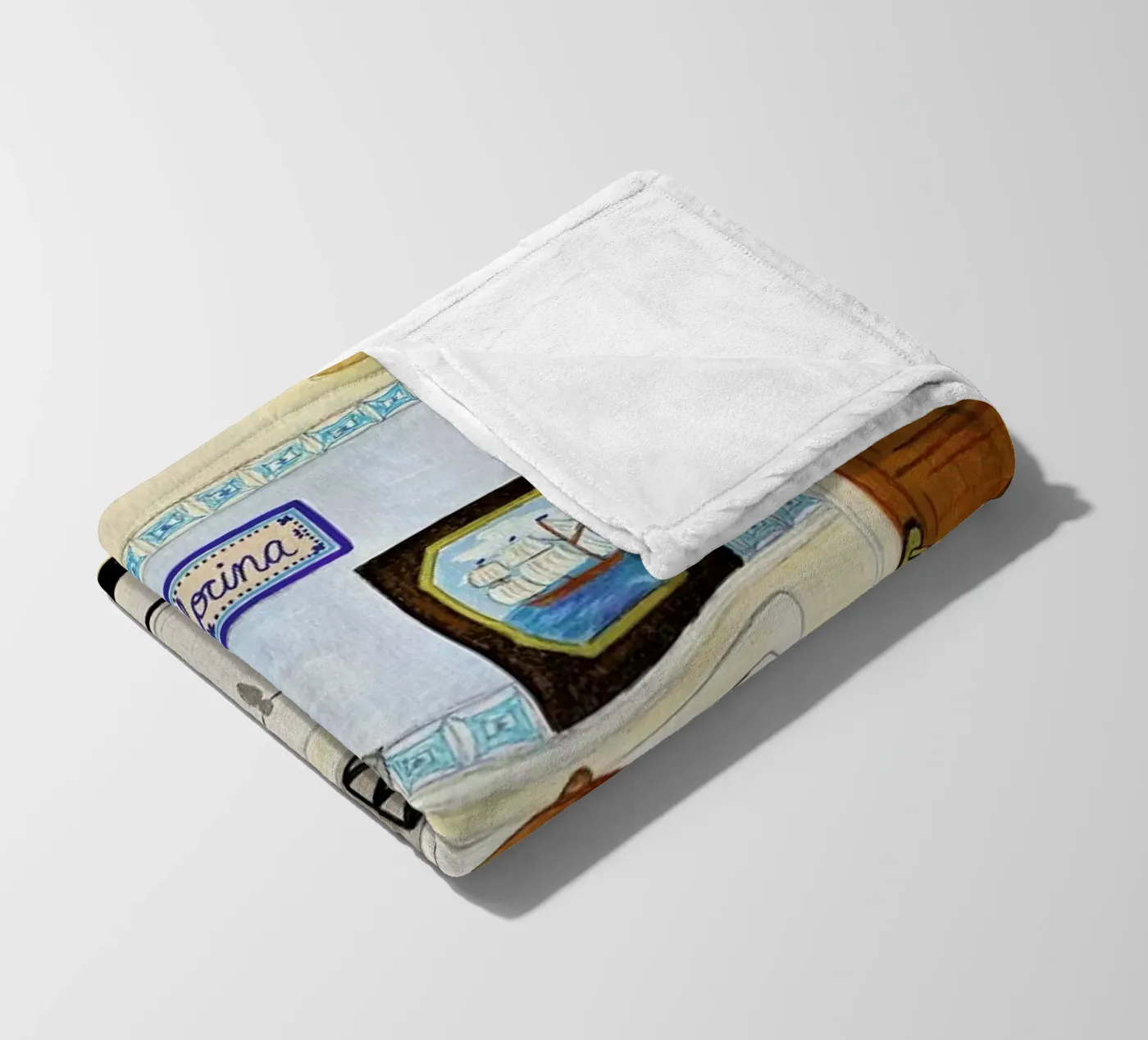 A Simple Kitchen Fleecedecke von Paloma Kua