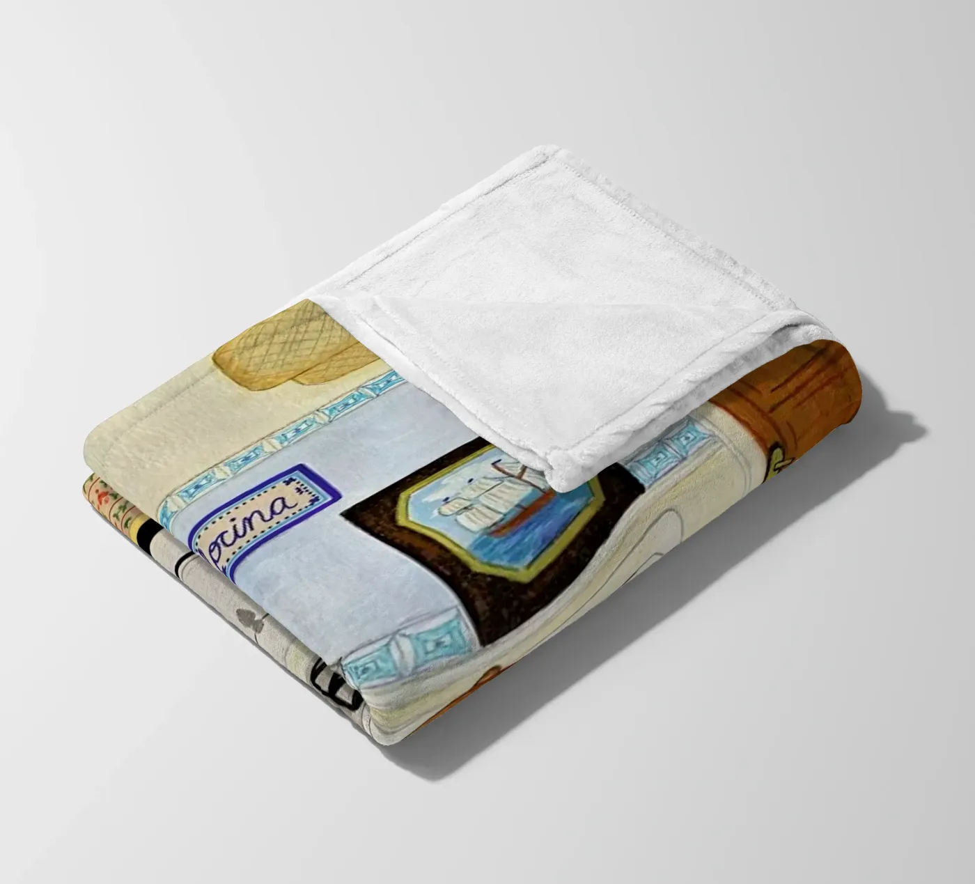 A Simple Kitchen Fleecedecke von Paloma Kua