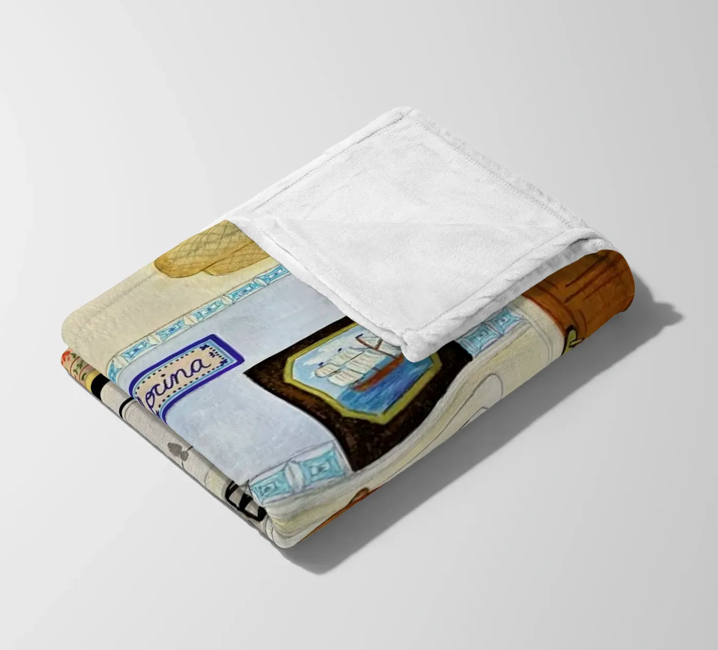 A Simple Kitchen Fleecedecke von Paloma Kua