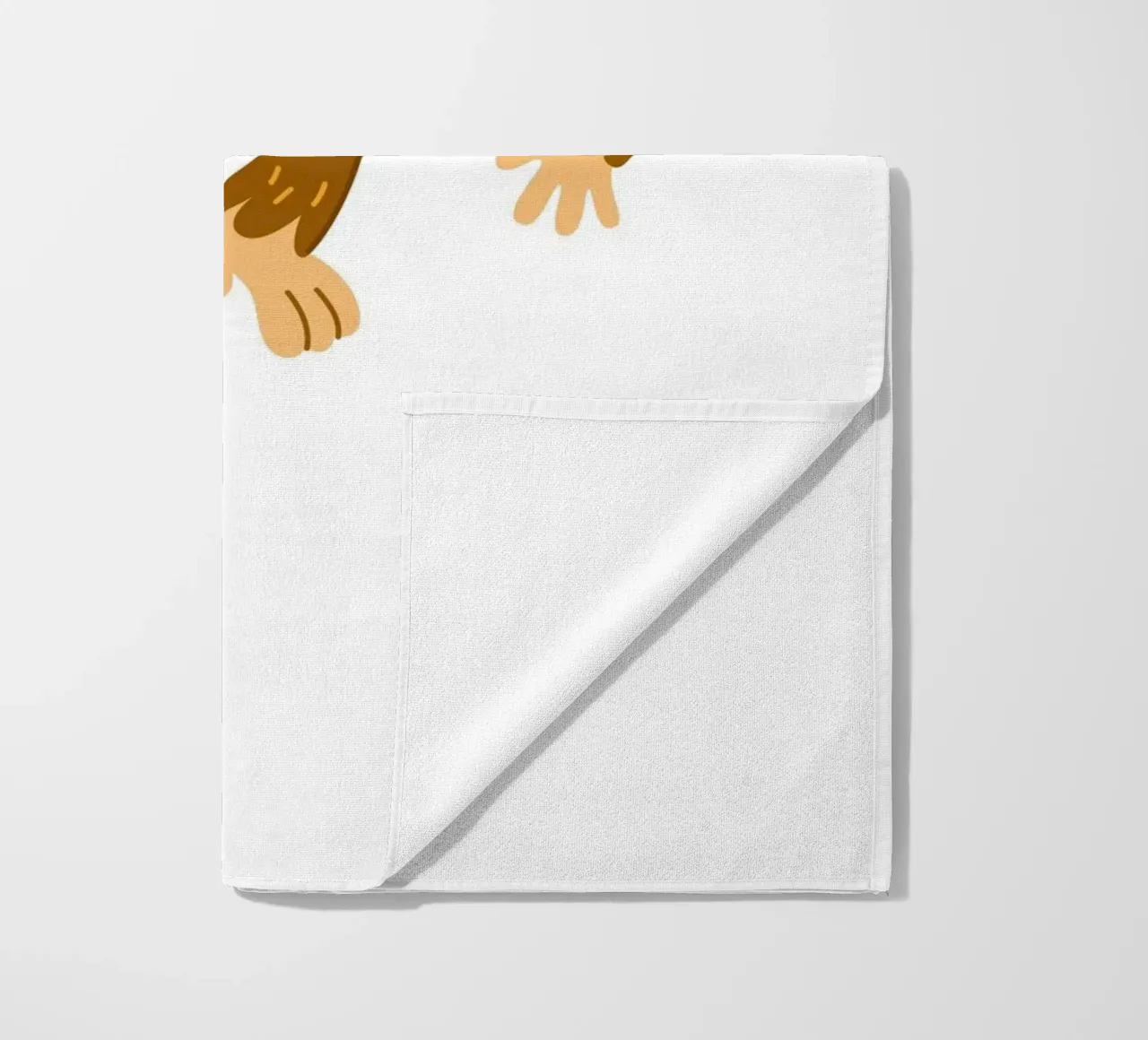 Stampa d'arte di una simpatica scimmia sulla vite - Decorazioni per la nursery nella giungla telo mare da ClubArt
