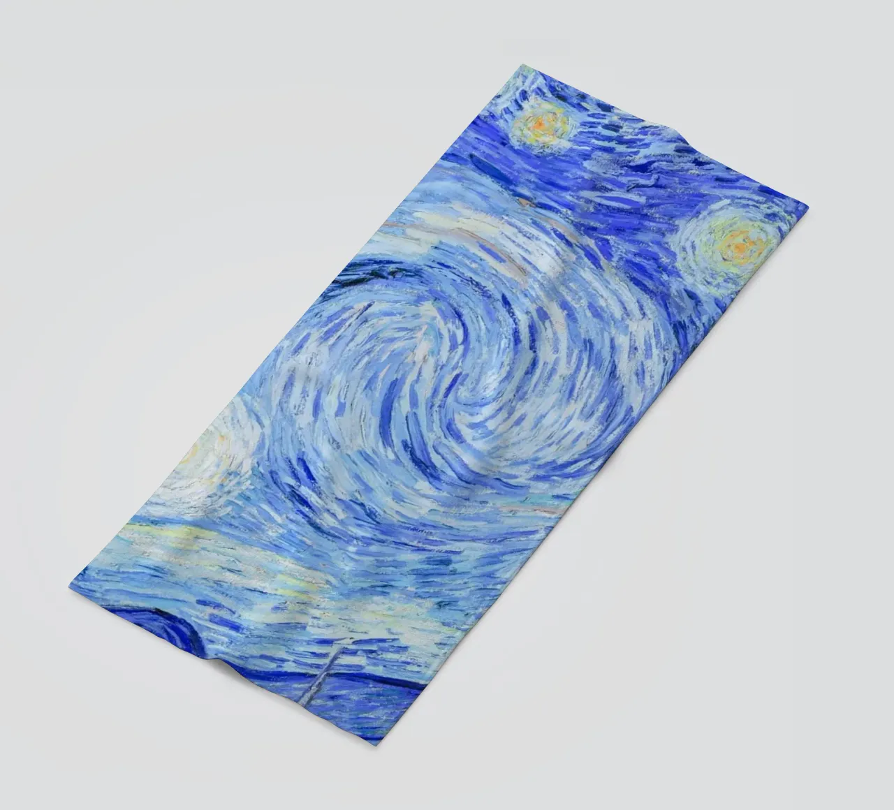 Poster della Notte stellata di Van Gogh - Masterpi del post-impressionismo telo mare da NorwesClub
