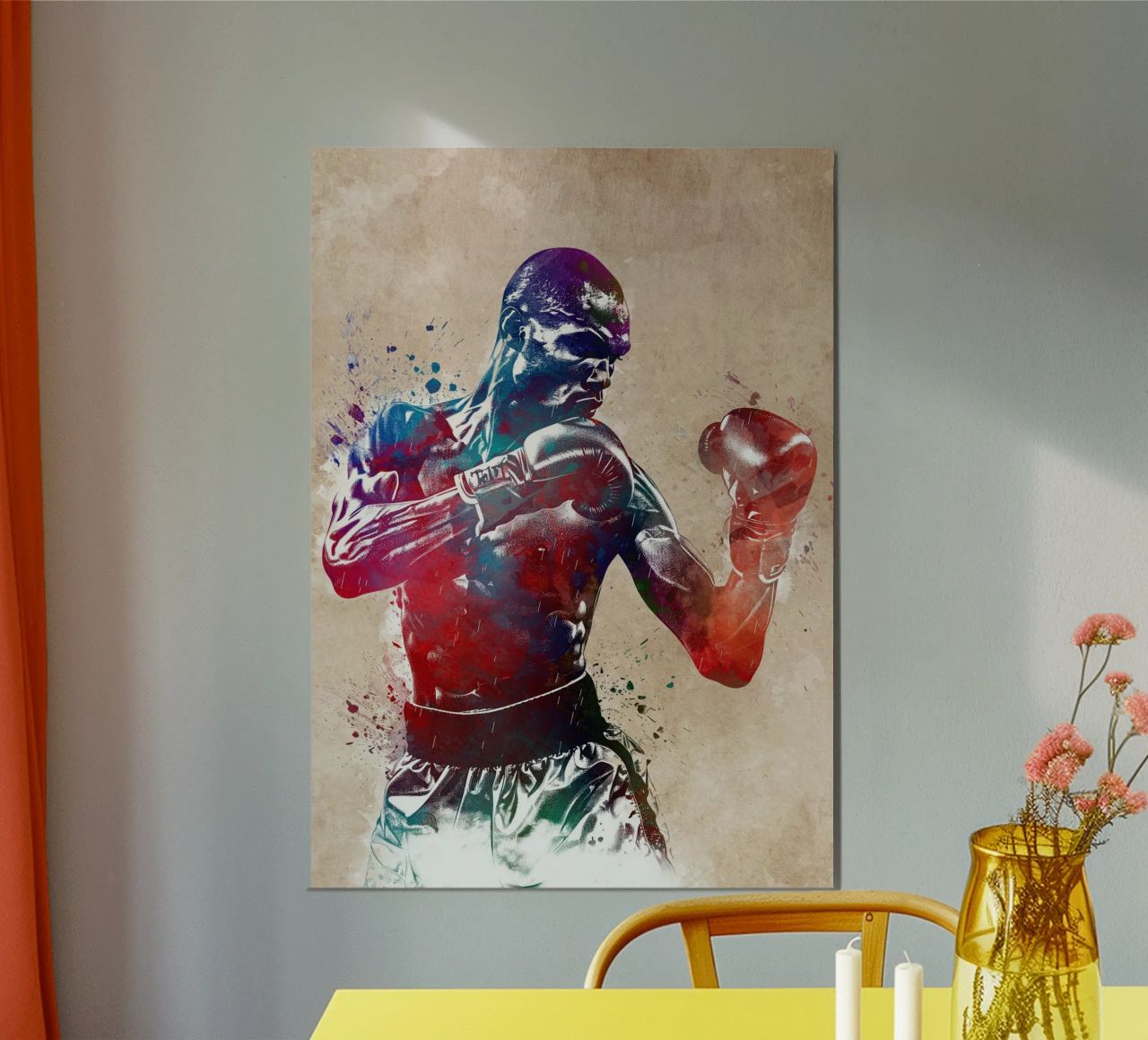 Boxing sport art poster by SPORT