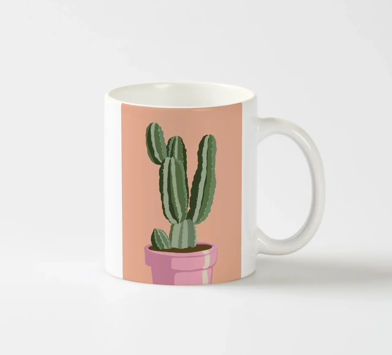 Cactus 01 tazza in ceramica da Little Dean