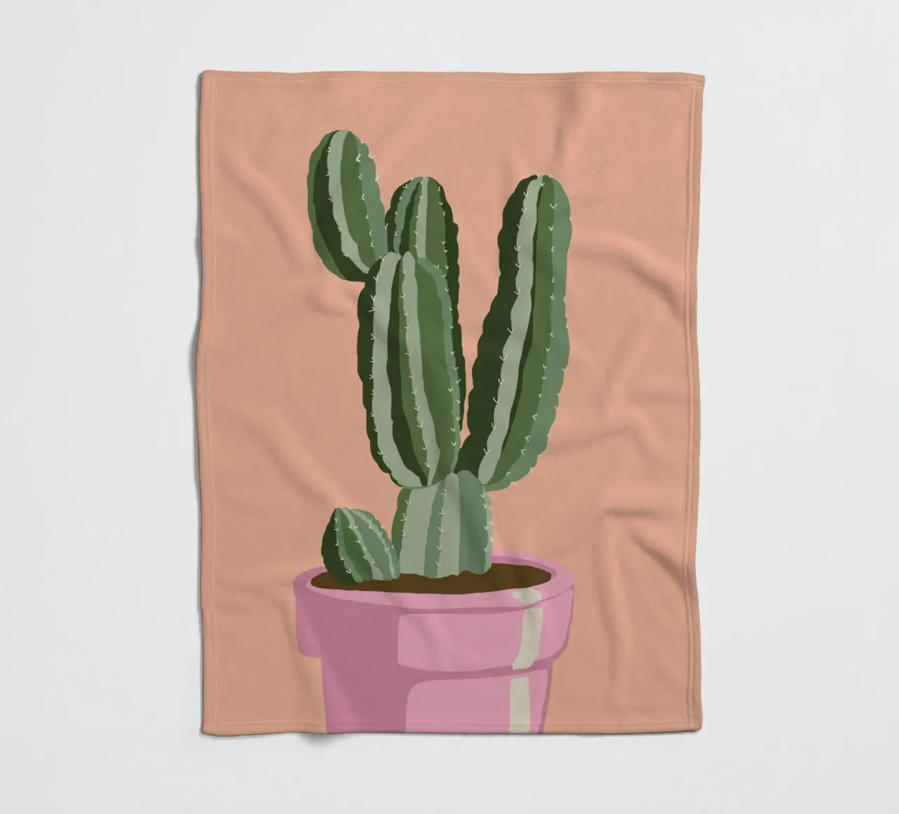 Cactus 01 coperta in pile da Little Dean