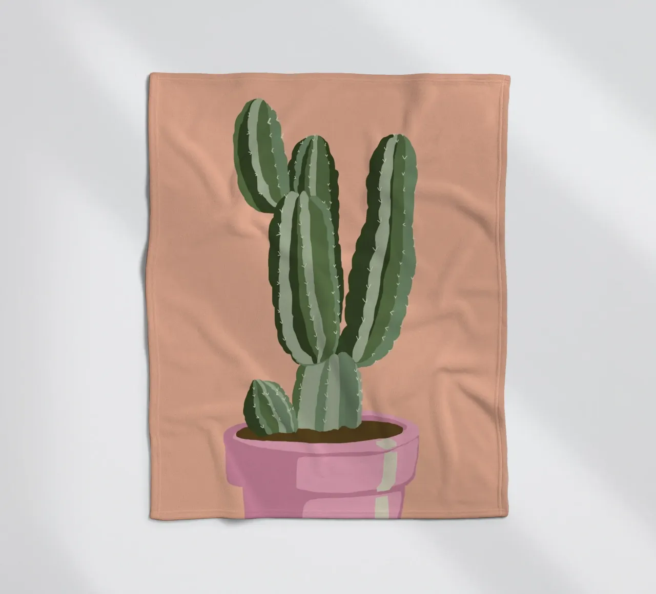 Cactus 01 coperta in pile da Little Dean