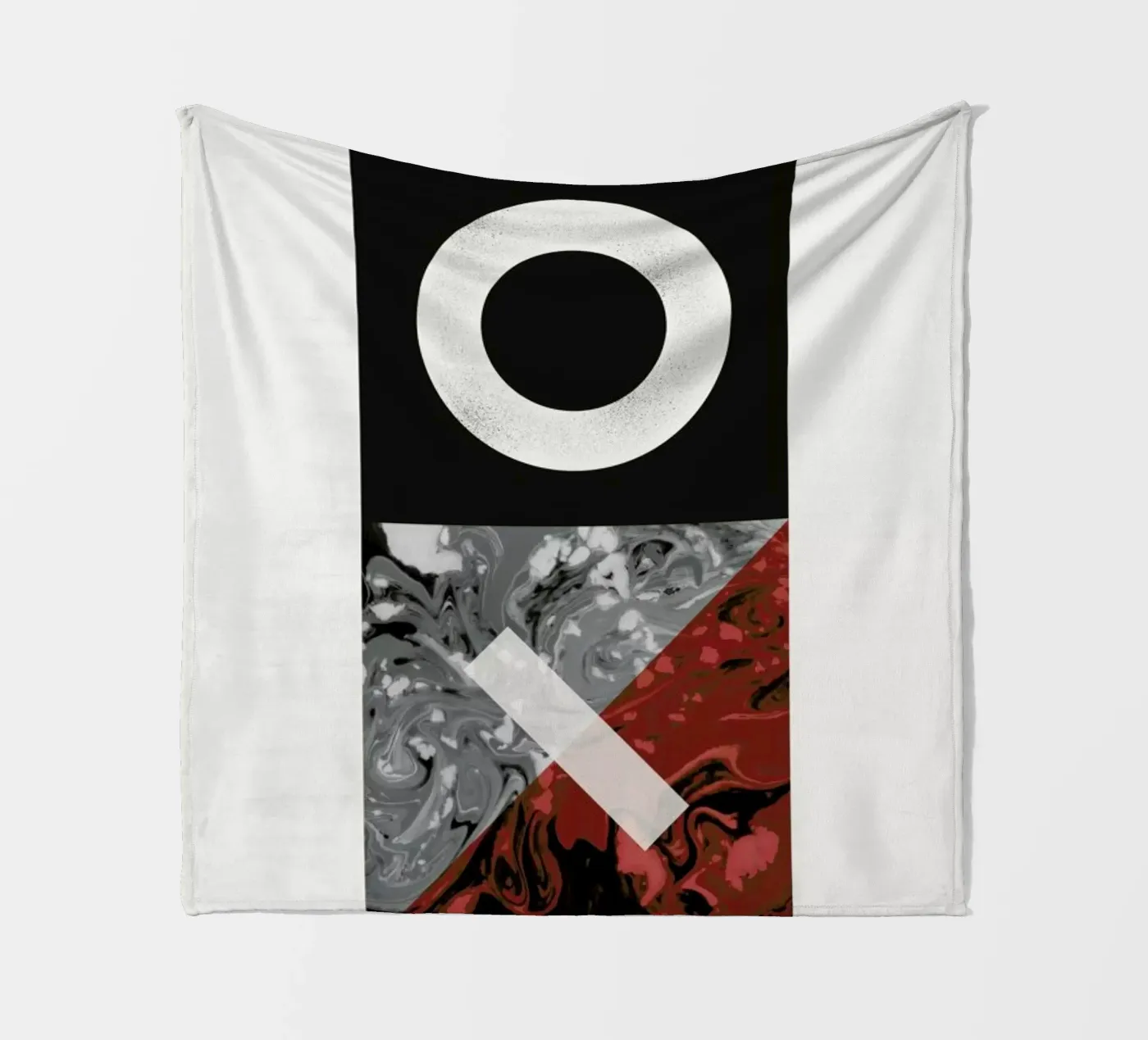 Texture Landscape 3 fleecedeken van Chris Wharton