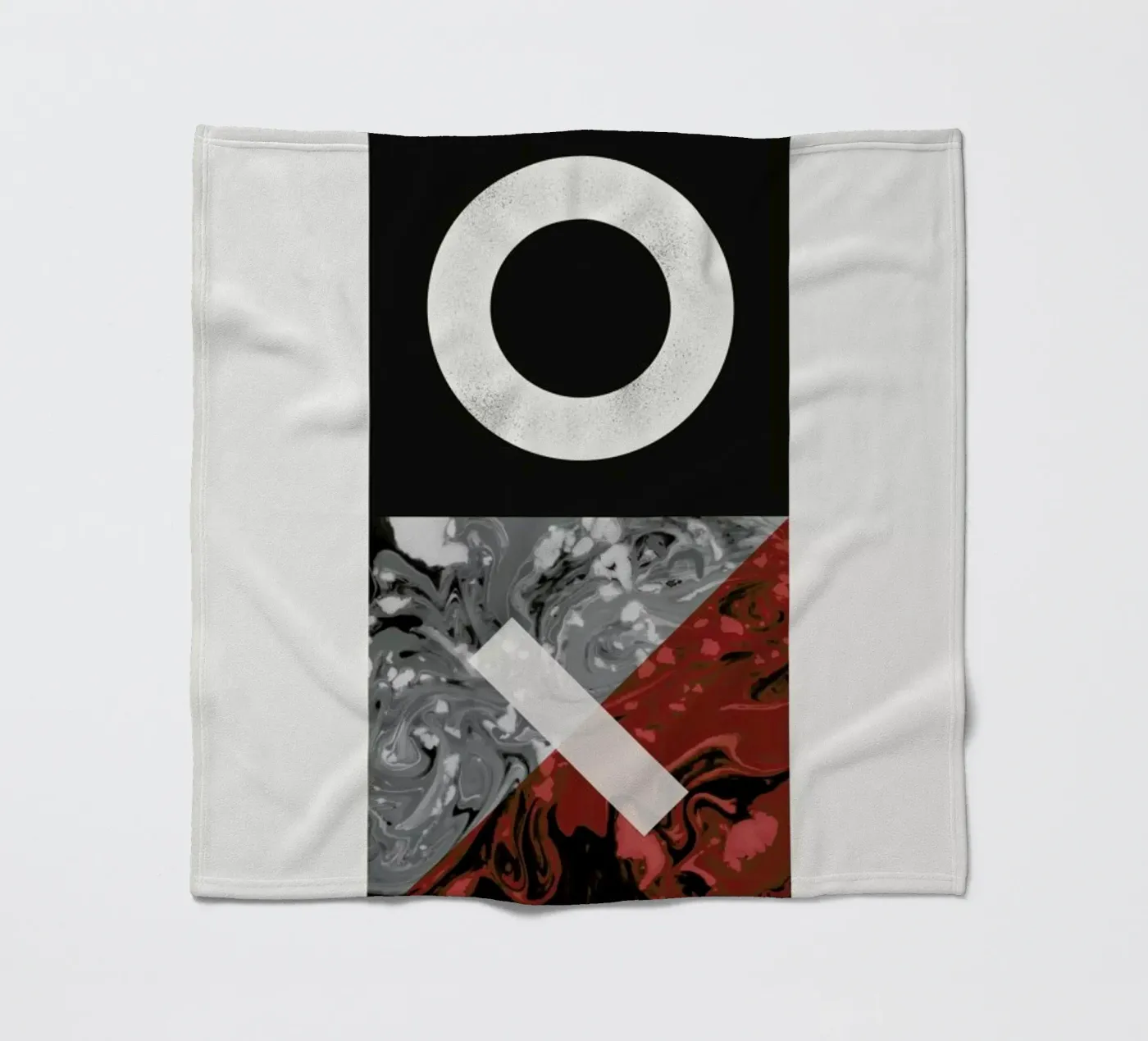 Texture Landscape 3 fleecedeken van Chris Wharton