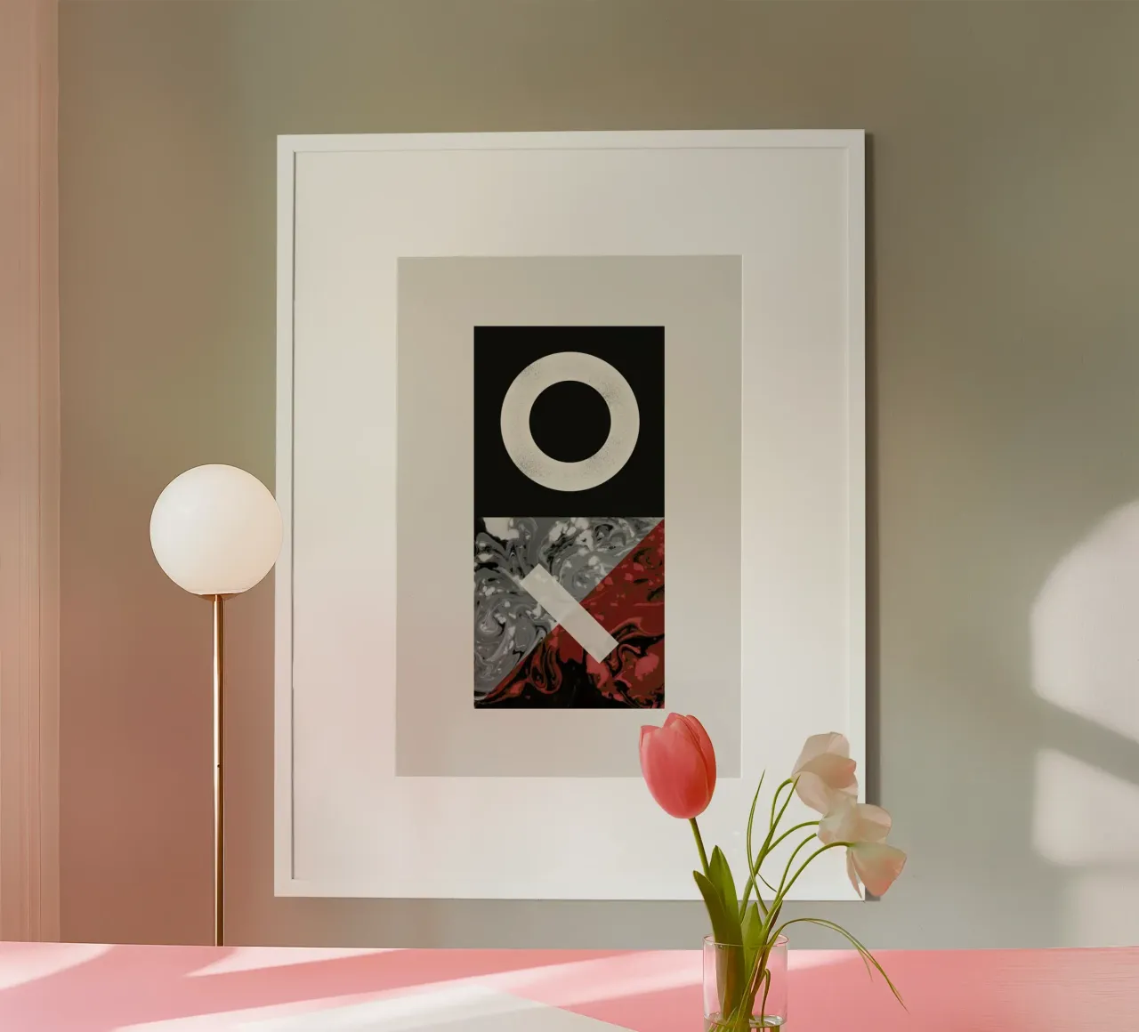 Texture Landscape 3 poster da Chris Wharton