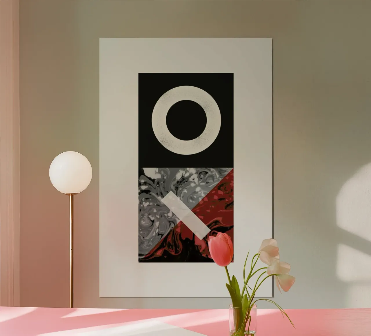 Texture Landscape 3 poster da Chris Wharton