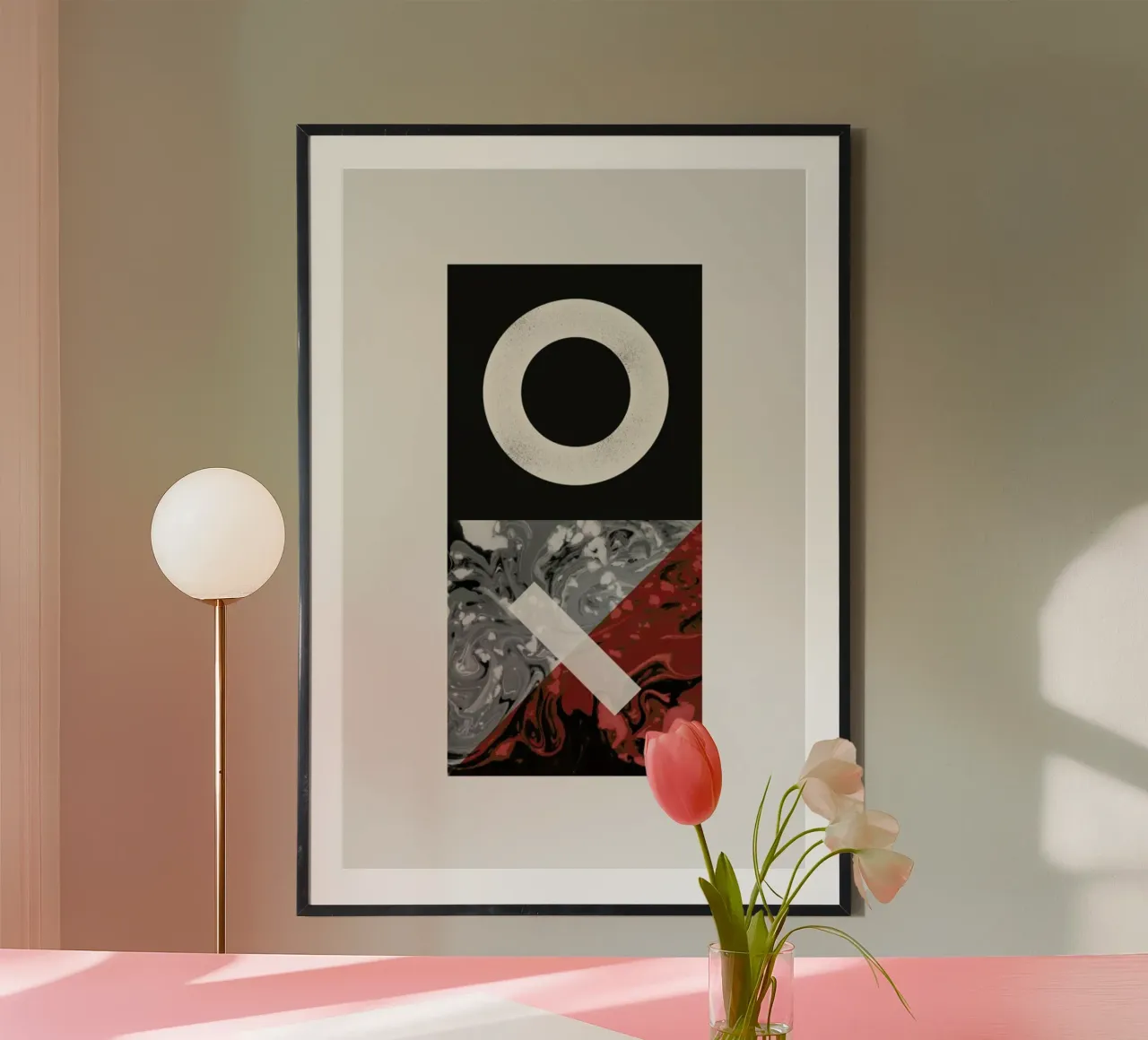 Texture Landscape 3 poster da Chris Wharton