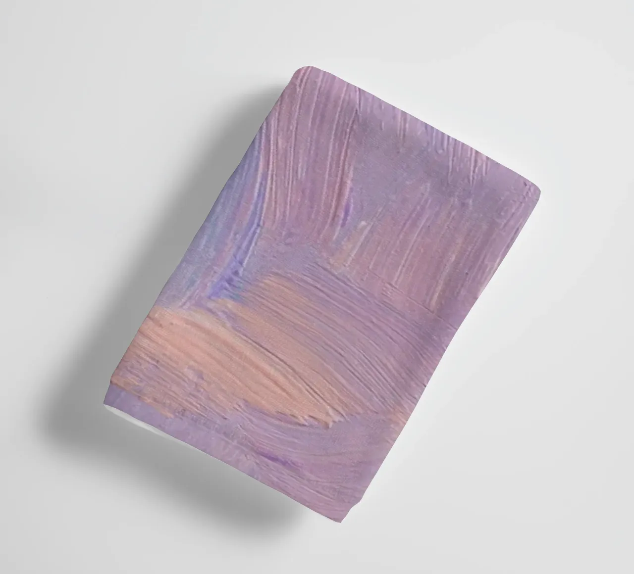 Pastel Brushstrokes Abstract - Textured Modern Art Print towel by NorwesClub