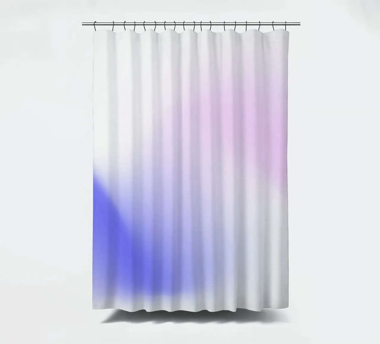 Lila Lavendel Aura Kleurverloop - Abstracte Moderne Kunstdruk douchegordijn van NorwesClub