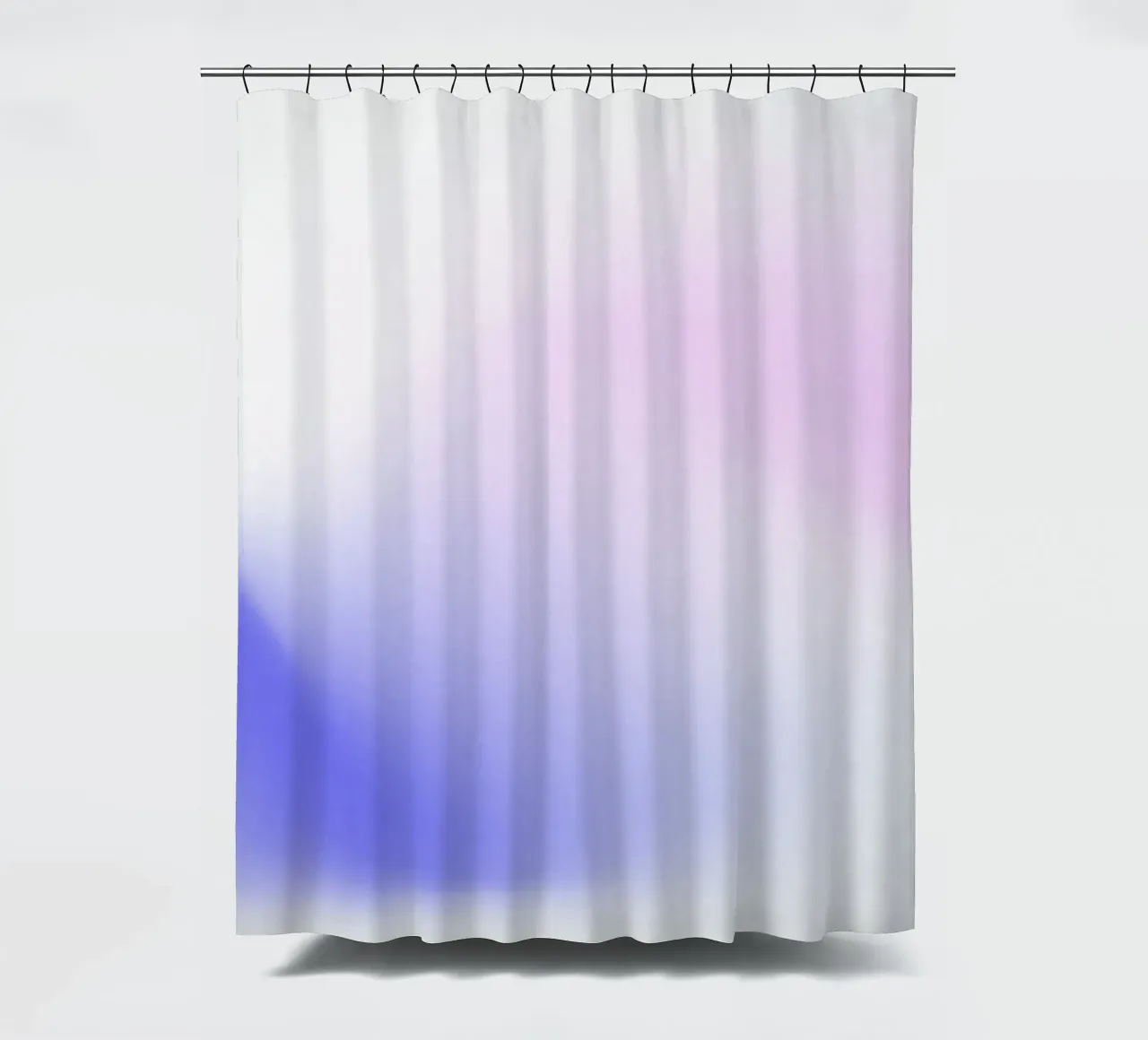 Lila Lavendel Aura Kleurverloop - Abstracte Moderne Kunstdruk douchegordijn van NorwesClub