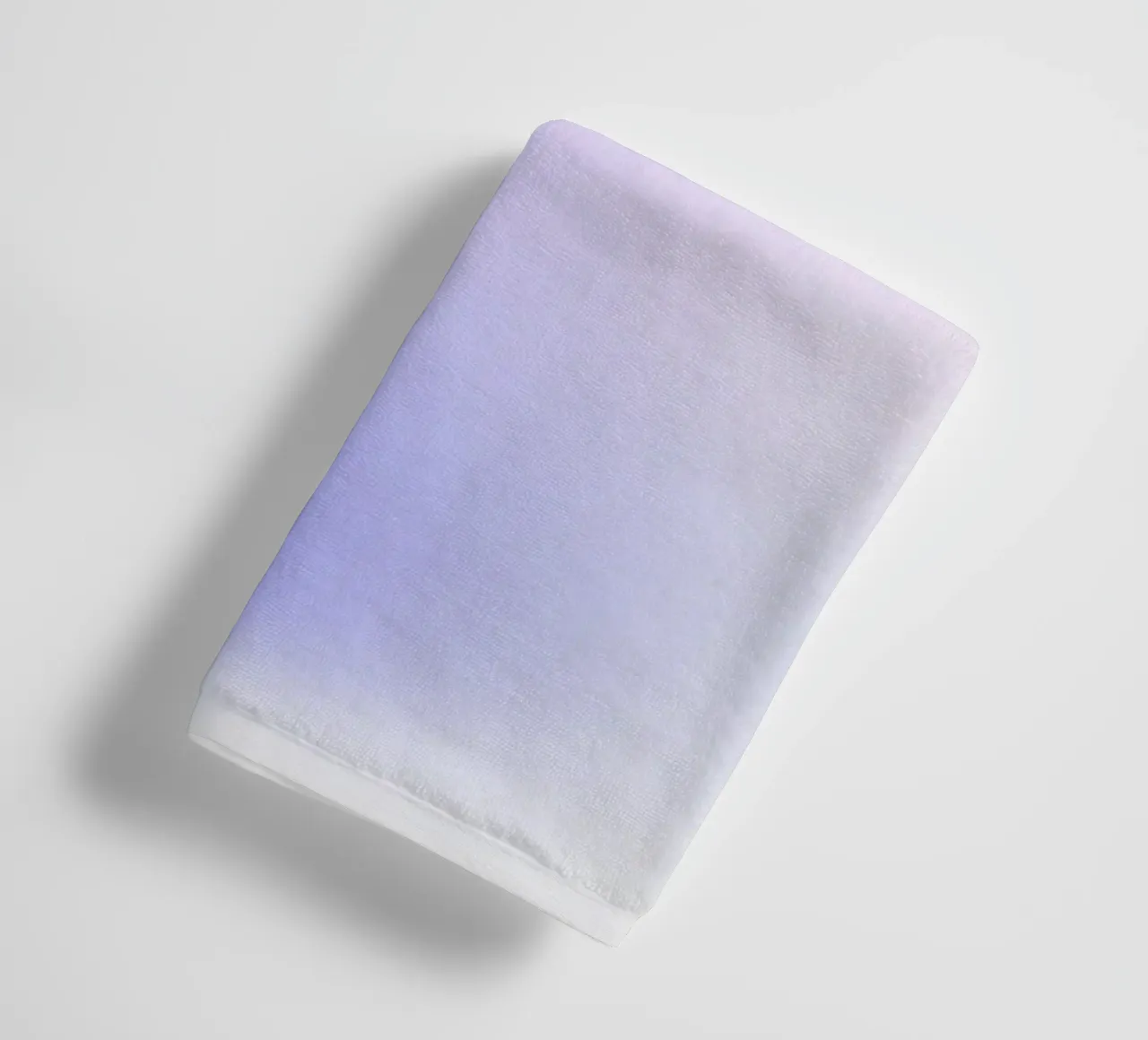 Lila Lavendel Aura Kleurverloop - Abstracte Moderne Kunstdruk badhanddoek van NorwesClub