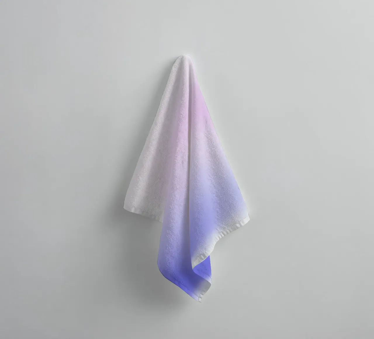 Lila Lavendel Aura Kleurverloop - Abstracte Moderne Kunstdruk badhanddoek van NorwesClub