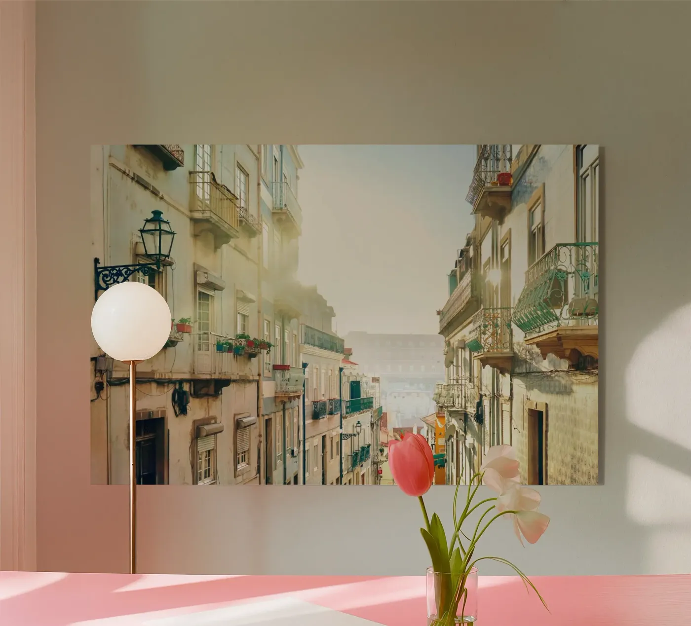 Appartamenti a Lisbona plexiglass da KISSA STUDIO