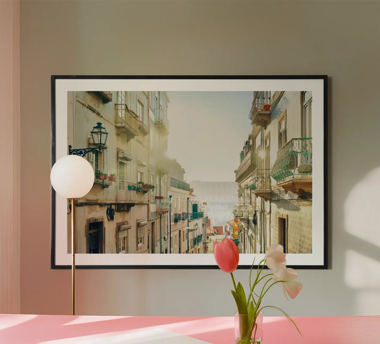 Lisbon Apartments poster by KISSA STUDIO