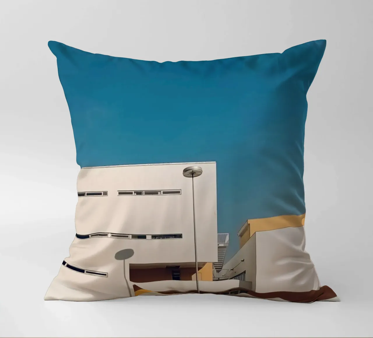 MInimal Architecture decorative cushion by KISSA STUDIO
