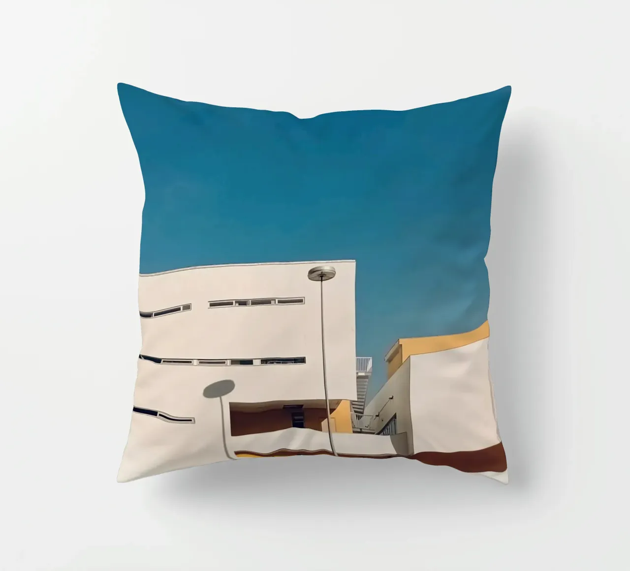 MInimal Architecture decorative cushion by KISSA STUDIO