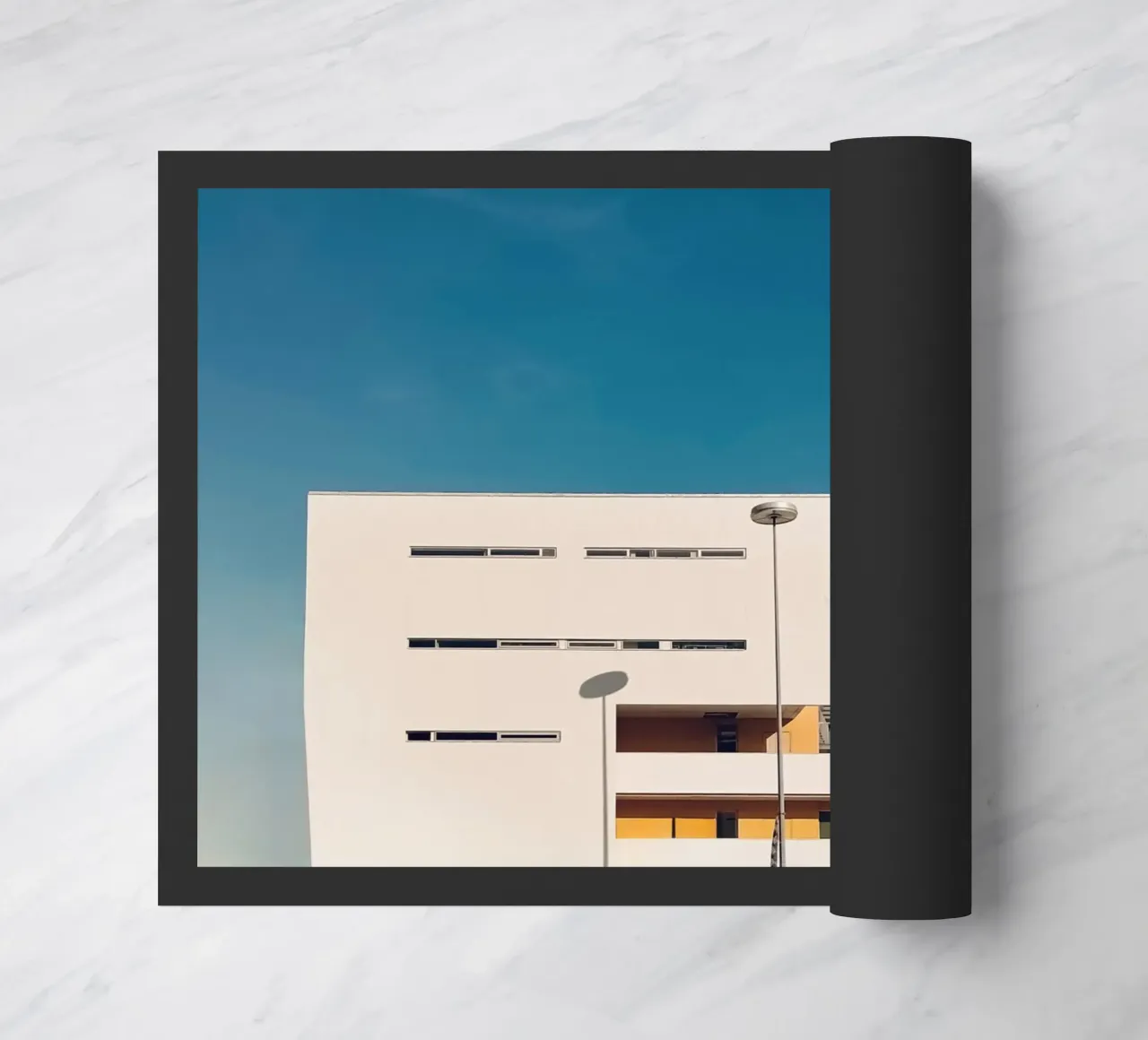 MInimal Architecture doormat by KISSA STUDIO