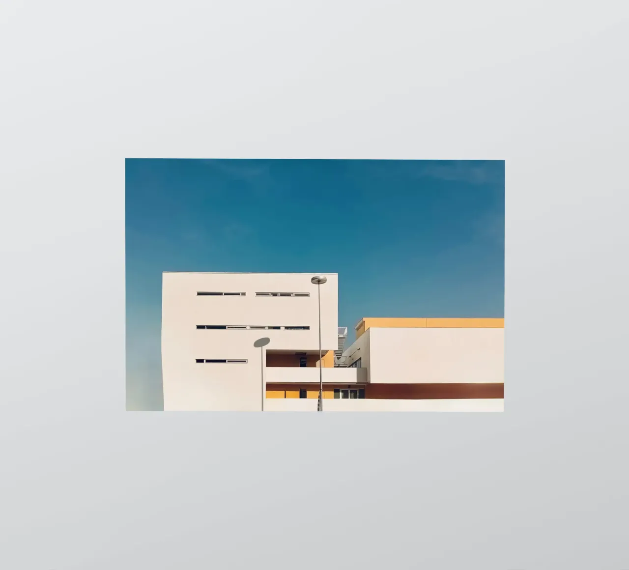 MInimal Architecture sticker by KISSA STUDIO