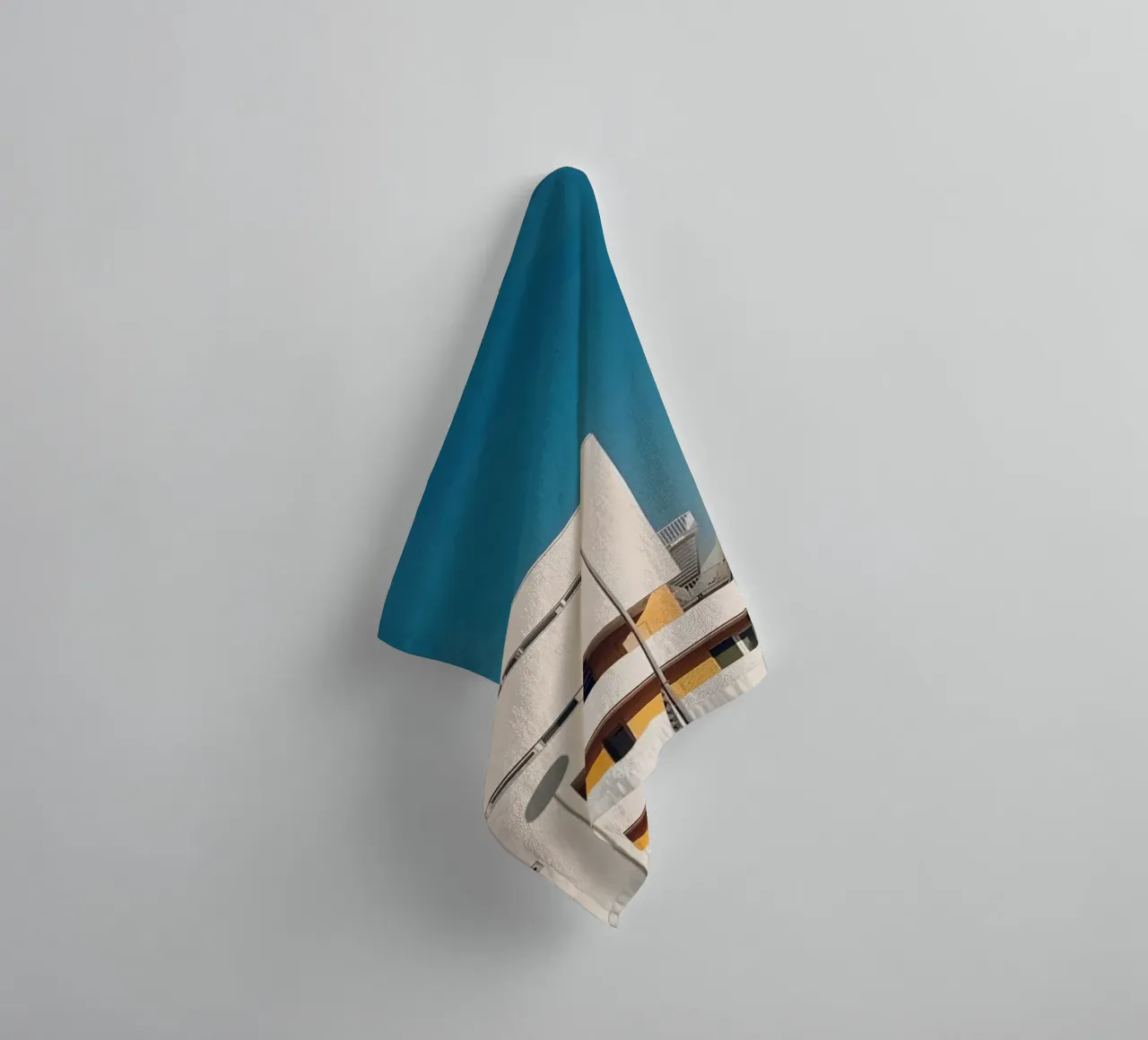MInimal Architecture towel by KISSA STUDIO
