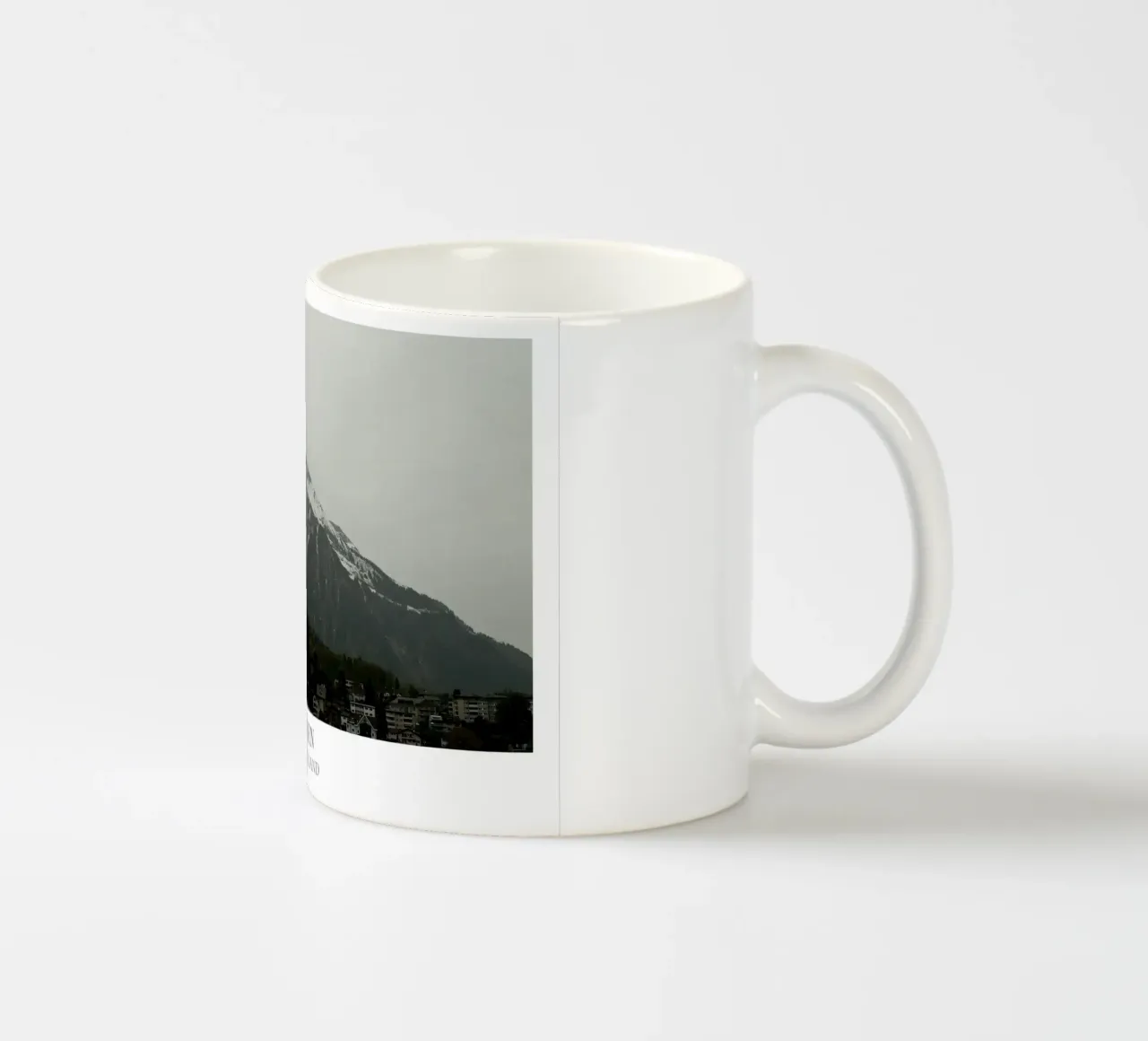 Niesen II: Switzerland ceramic mug by FujiFrames
