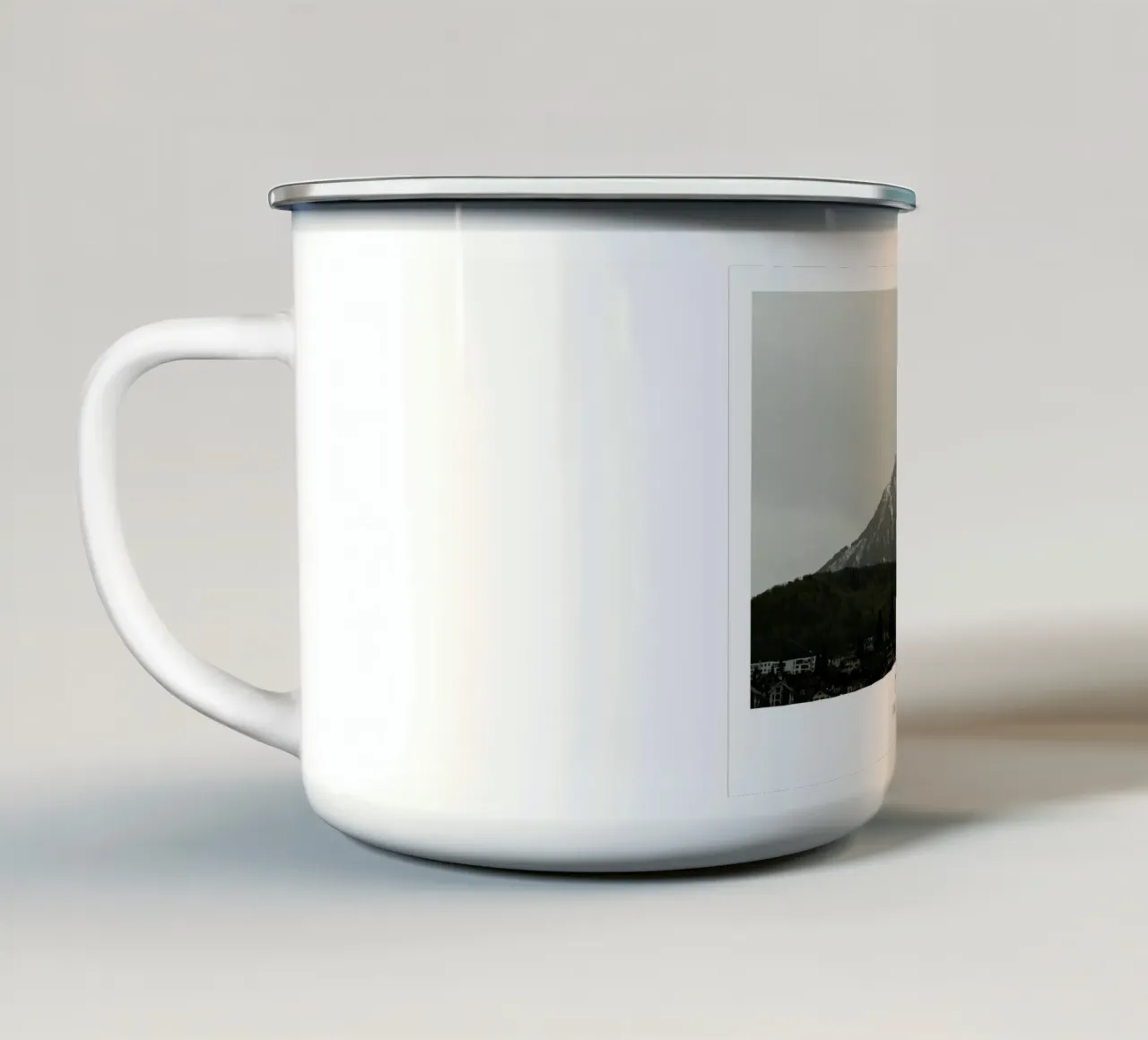 Niesen II: Switzerland tazza in smalto da FujiFrames