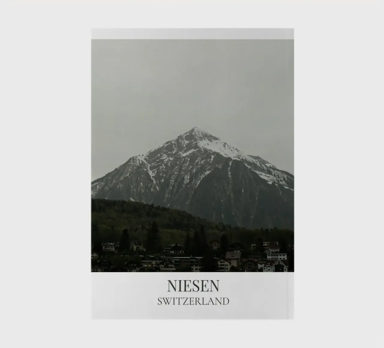 Niesen II: Switzerland notebook by FujiFrames