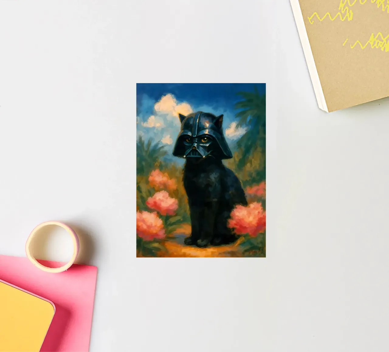 Lord Meowder sticker by KUNSTstück