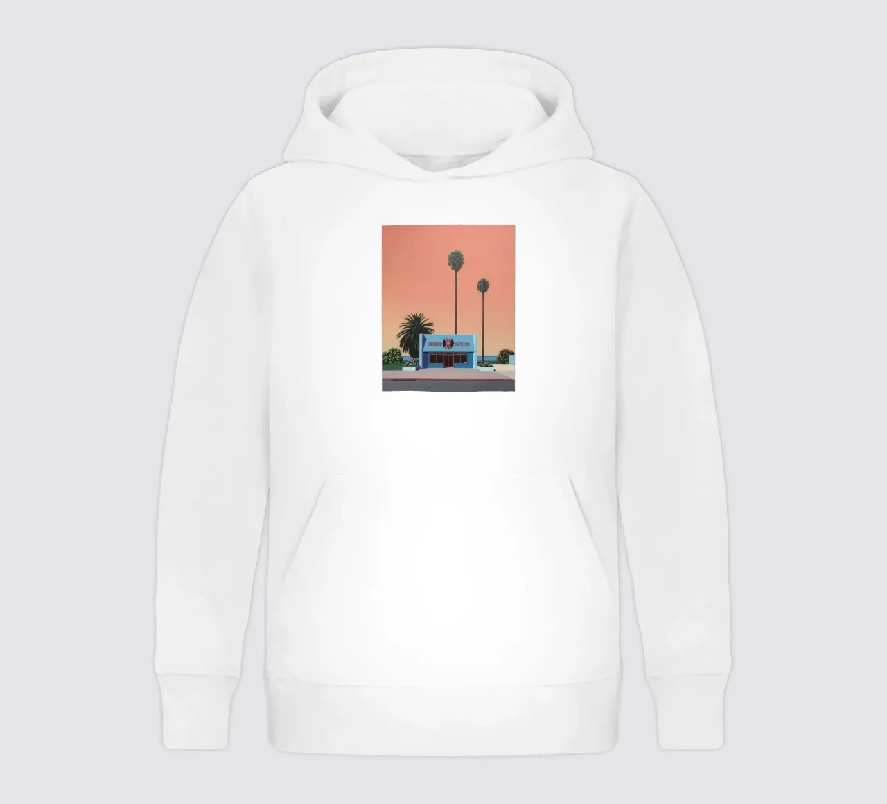 Hiroshi Nagai - Office Store felpa bambino con cappuccio da Art In The Sky