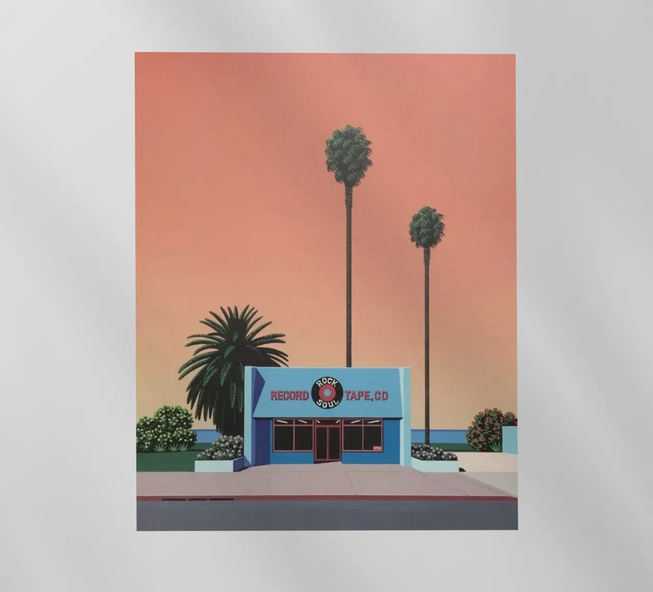 Hiroshi Nagai - Office Store pellicola backlit da Art In The Sky