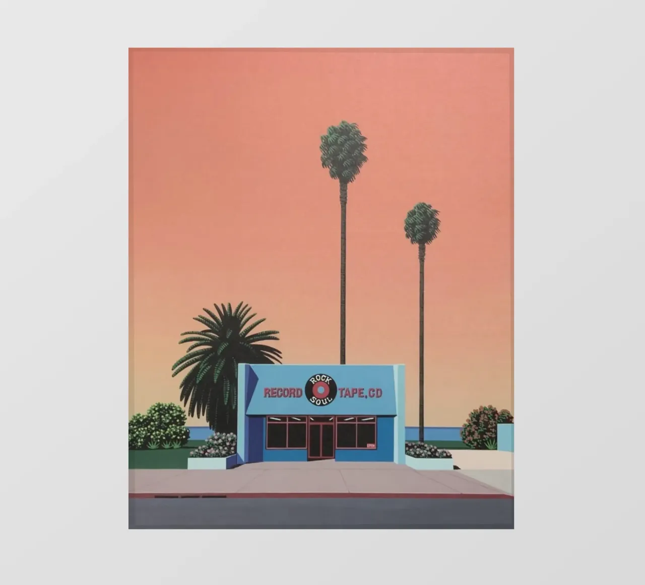 Hiroshi Nagai - Office Store pellicola backlit da Art In The Sky