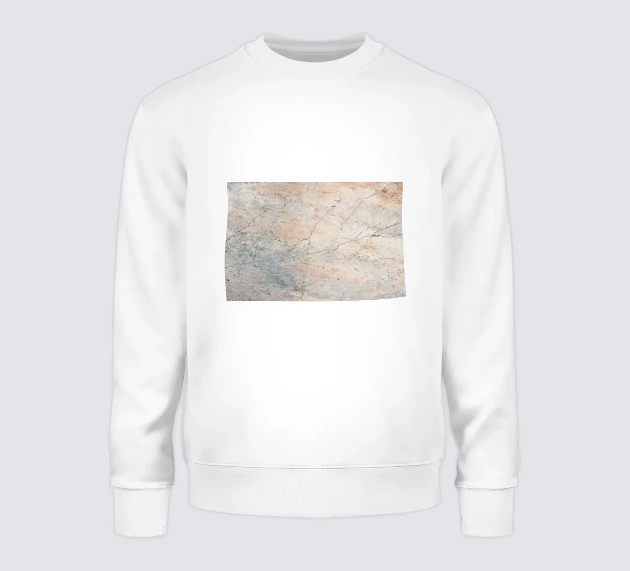 Earthy Marble Texture - Abstract Natural Stone Art Print sweatshirt by NorwesClub
