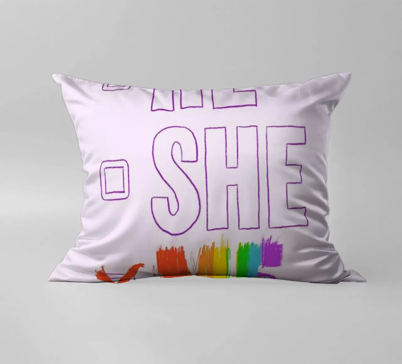 HE/SHE/ME cuscino da Studio One