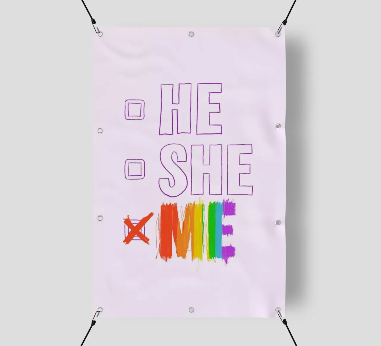 HE/SHE/ME pvc cover by Studio One