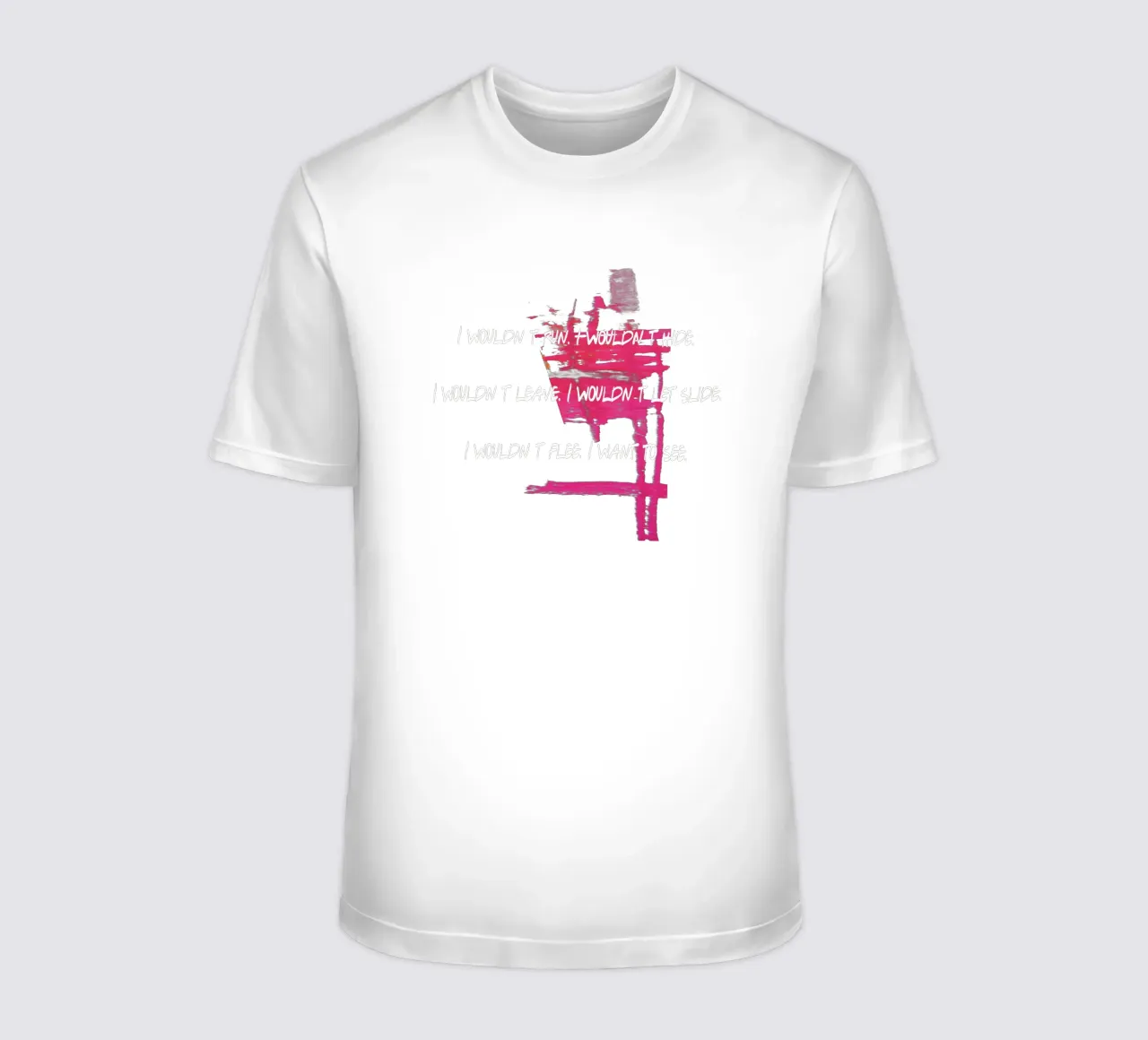 I WOULDN´T RUN ... camiseta de Vintage Van Gogh