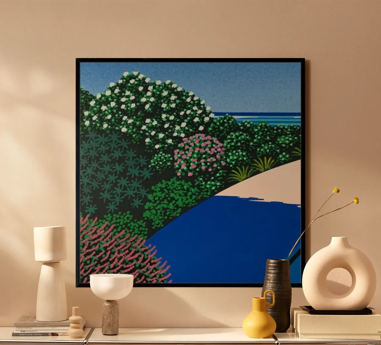 Hiroshi Nagai - Fiore carta hahnemühle da Art In The Sky
