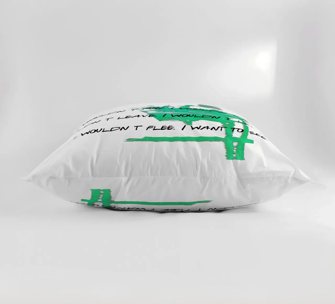 I WOULDN´T HIDE ... cuscino da Vintage Van Gogh