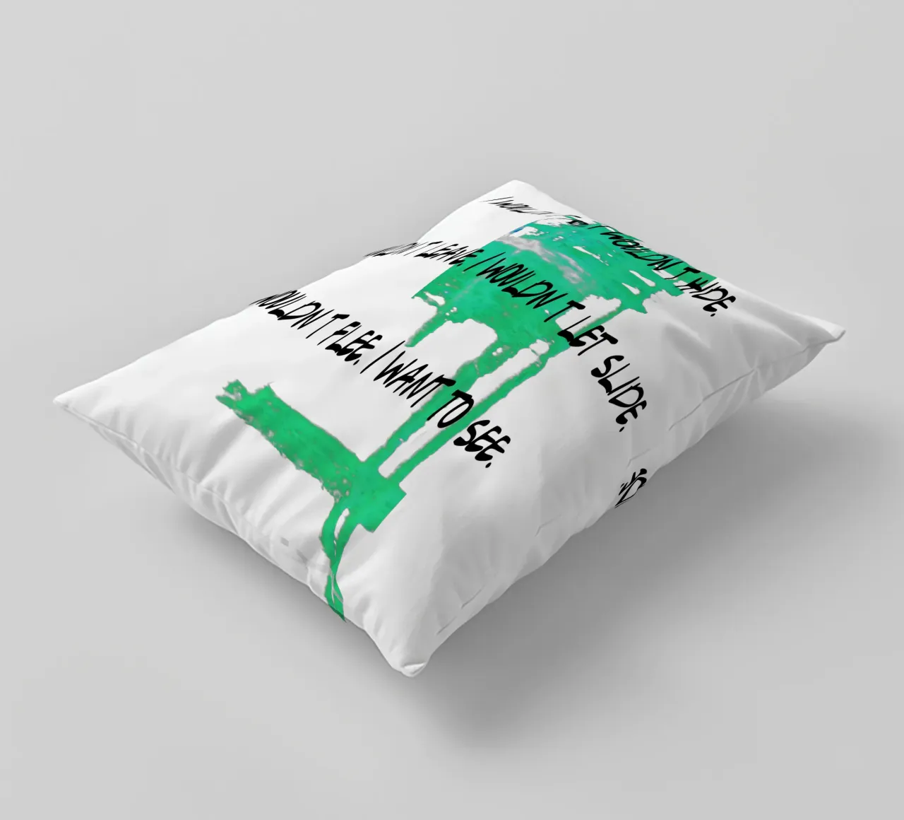 I WOULDN´T HIDE ... cuscino da Vintage Van Gogh